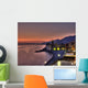 Coast Line With Santa Maria Assunta Basillica Wall Mural