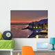 Coast Line With Santa Maria Assunta Basillica Wall Mural