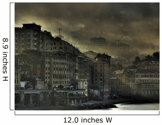 Early Morning In Camogli, Italy Wall Mural