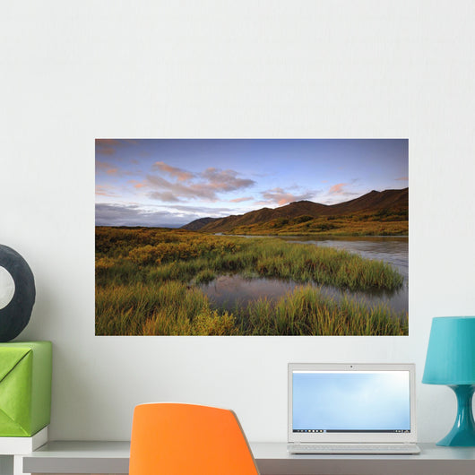 Pink Clouds At Sunrise Over The Cloudy Range Wall Mural