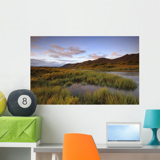 Pink Clouds At Sunrise Over The Cloudy Range Wall Mural