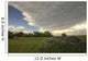 Storm Clouds Gather Over An Abandoned Farm Stead, Rural Saskatchewan Wall Mural