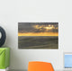Rays Of Sunset Light Between The Clouds Wall Mural