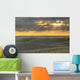 Rays Of Sunset Light Between The Clouds Wall Mural