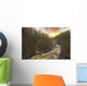 Meltwater Raging Through The Morley River Canyons Sunset, Yukon Wall Mural