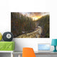 Meltwater Raging Through The Morley River Canyons Sunset, Yukon Wall Mural