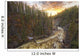 Meltwater Raging Through The Morley River Canyons Sunset, Yukon Wall Mural