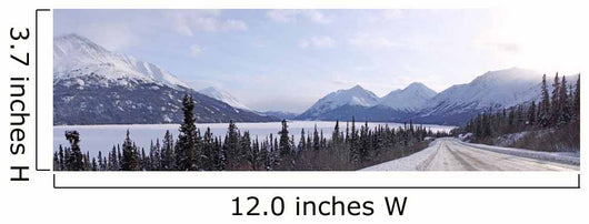 Panoramic View Looking South On The South Klondike Highway, Yukon Wall Mural