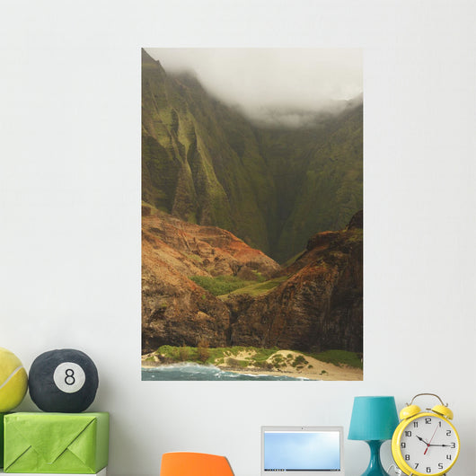 Napali Coast, Kaua'i, Hawaii Wall Mural