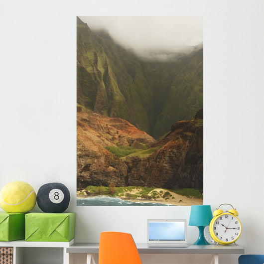 Napali Coast, Kaua'i, Hawaii Wall Mural