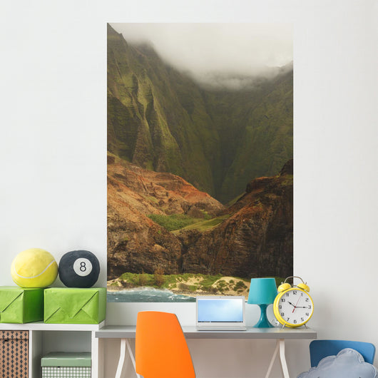 Napali Coast, Kaua'i, Hawaii Wall Mural