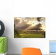 Shafts Of Sunlight At Sunset Over Hanalei Bay Wall Mural