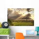 Shafts Of Sunlight At Sunset Over Hanalei Bay Wall Mural