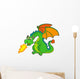 Fire Dragon Wall Mural