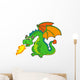 Fire Dragon Wall Mural