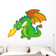 Fire Dragon Wall Mural