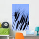 Silhouette Of A Grasshopper On Wheat, Near Manor, Saskatchewan Wall Mural