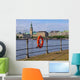 Hamburg Stadtansicht Wall Decal