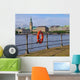 Hamburg Stadtansicht Wall Decal