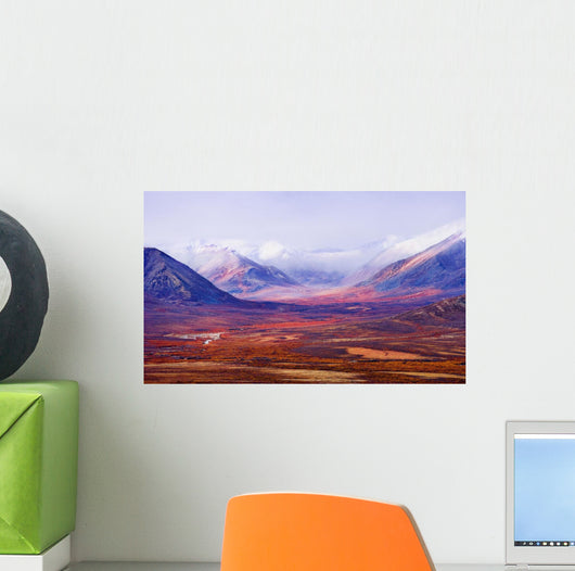 Tombstone Range And Fall Colours Wall Mural