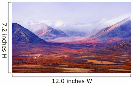 Tombstone Range And Fall Colours Wall Mural