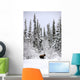 Moose In Deep Snow, Near Teslin, Yukon Wall Mural