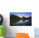 Lake O'hara And Mountains At Sunset Wall Mural