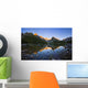 Lake O'hara And Mountains At Sunset Wall Mural
