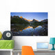 Lake O'hara And Mountains At Sunset Wall Mural