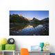 Lake O'hara And Mountains At Sunset Wall Mural