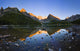 Lake O'hara And Mountains At Sunset Wall Mural