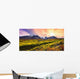 Fall Colours And Auriol Range At Sunset, Kluane National Park, Yukon Wall Mural