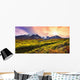 Fall Colours And Auriol Range At Sunset, Kluane National Park, Yukon Wall Mural