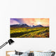 Fall Colours And Auriol Range At Sunset, Kluane National Park, Yukon Wall Mural