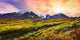 Fall Colours And Auriol Range At Sunset, Kluane National Park, Yukon Wall Mural