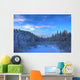 Frozen Stream Along The South Canol Road, Yukon Wall Mural