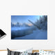 Sunrise Over Morley River, Yukon Wall Mural