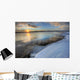 Setting Sun Over Teslin Lake After A Clearing Storm, Yukon Wall Mural