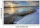 Setting Sun Over Teslin Lake After A Clearing Storm, Yukon Wall Mural