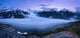 Salmon Glacier At Dusk, Northern British Columbia Wall Mural