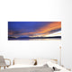 Sunset Over Teslin Lake And Dawson Peaks, Yukon Wall Mural
