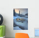 Morley River In Winter Near Teslin, Yukon Wall Mural