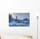 Morley River In Winter Near Teslin, Yukon Wall Mural