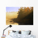 Mist At Sunrise, Soldier Lake, Nova Scotia Wall Mural