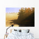 Mist At Sunrise, Soldier Lake, Nova Scotia Wall Mural