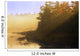 Mist At Sunrise, Soldier Lake, Nova Scotia Wall Mural