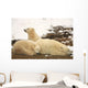 Polar Bears, Mother And Two Cubs, Churchill, Manitoba Wall Mural