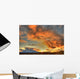 Sunset Over Dawson Peaks, Teslin, Yukon Wall Mural