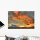 Sunset Over Dawson Peaks, Teslin, Yukon Wall Mural