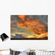 Sunset Over Dawson Peaks, Teslin, Yukon Wall Mural